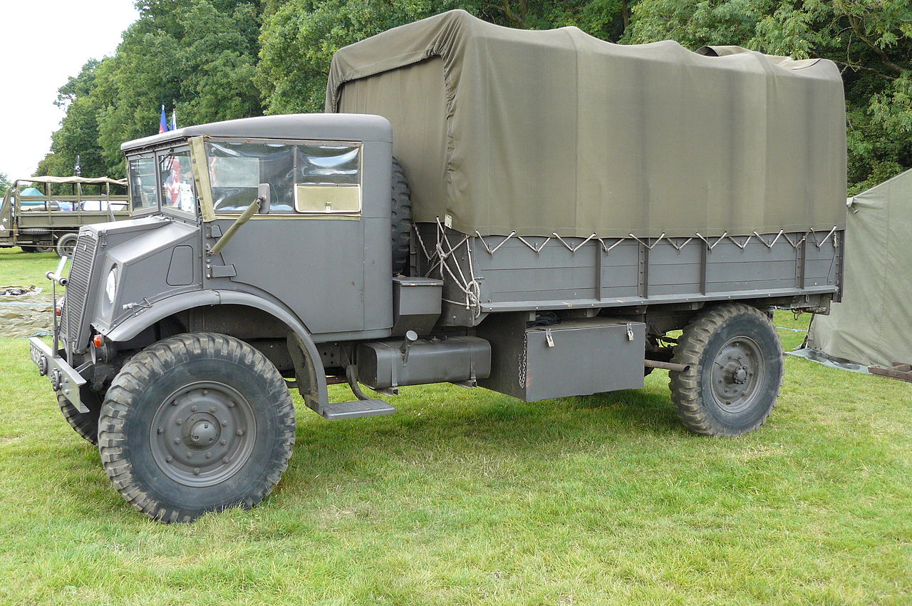 CMP, een Canadian Military Pattern truck Sleutel Spoor